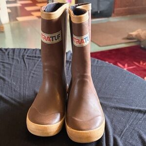 XTRATUF Brown Rubber Boots